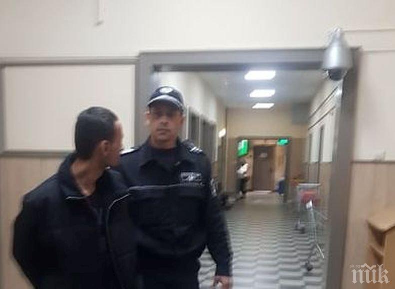 Педофилът, задържан в Пловдив, буйствал в ареста, удрял си главата в стените