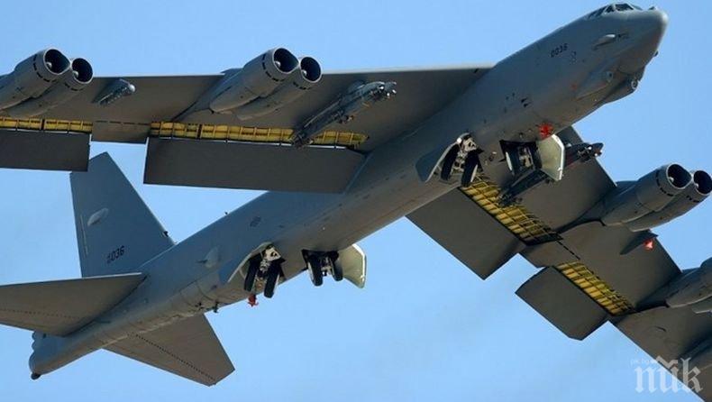 САЩ прехвърлиха шест стратегически бомбардировача в Европа