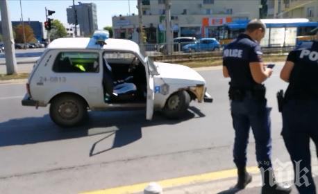 ОТ ПОСЛЕДНИТЕ МИНУТИ: Бус на Съдебна охрана катастрофира, затапи пътя към София