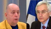 СКАНДАЛ В ЕФИР - Георги Коритаров изгони от студиото си БСП кадъра Иван Генов: Експлоатирате простотията на хората. Махайте се от тук! Комунист!