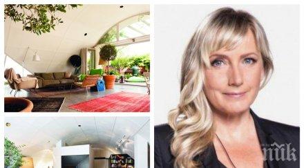 бомба пик вижте един палатите елена йончева красно село ултралукс трапезария панелки футуристична камина двор насред апартамента висящата градина семи