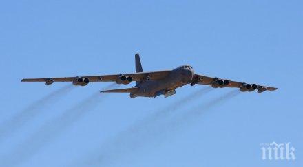 три стратегически бомбардировача сащ доближиха границите русия