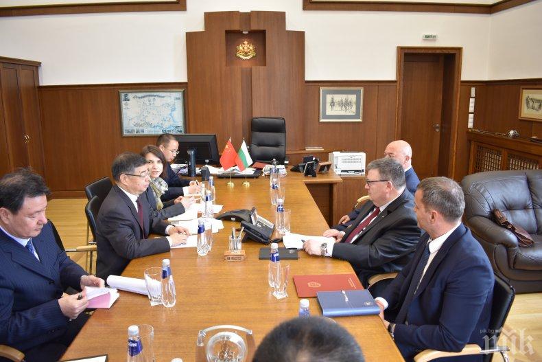 Главният прокурор Сотир Цацаров прие китайска делегация
