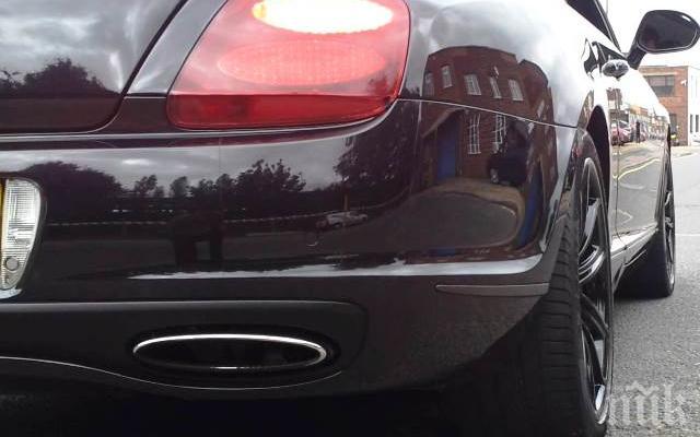 Тузарско Бентли помете фолксваген на изхода на Поморие