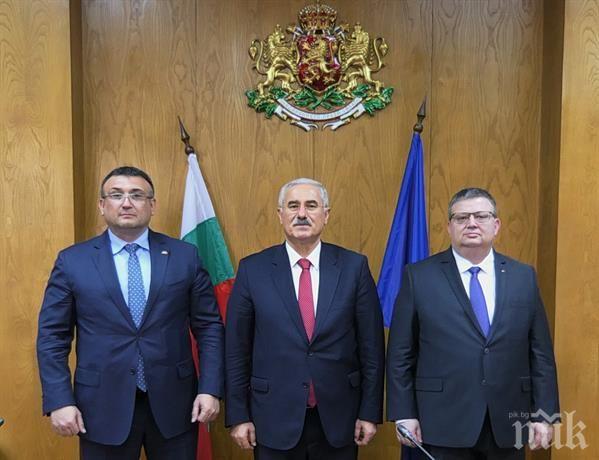 Младен Маринов се срещна с главния прокурор на Турция (СНИМКИ)