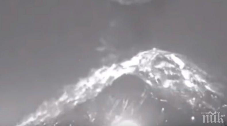 ЗРЕЛИЩНО: Вулканът Попокатепетъл изригна с мощна експлозия (ВИДЕО)