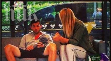 гришо маша ближат заедно рани отпадането уимбълдън