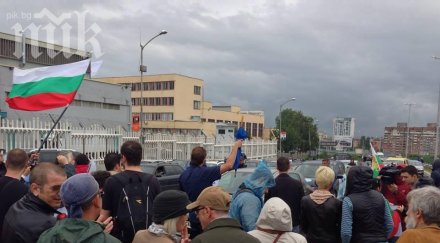 протестиращите блокираха бул брюксел посока центъра софия