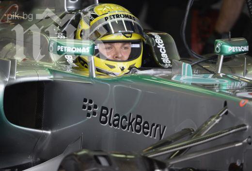 Нико Розберг триумфира след върховна драма на Силвърстоун