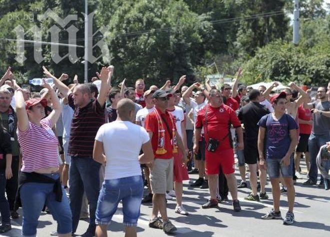 Ултраси на ЦСКА поискаха МВР да пусне лумпените, които потрошиха БФС