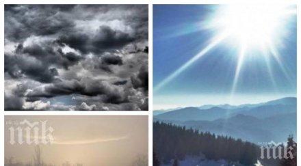 добра прогноза времето оправя уикенда слънцето връща валежите спират неделя остава студено