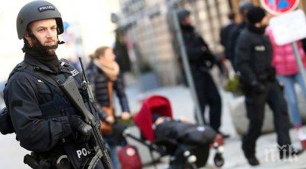 полицията германия задържала десет души подозрение подготовка терористичен акт