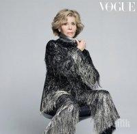 81-годишната Джейн Фонда снима корица за 