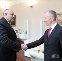 ПЪРВО В ПИК: Борисов се срещна с президента на Европейския съюз по джудо