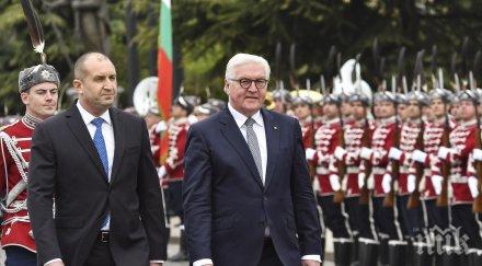 румен радев германия нас стратегически партньор надежден съюзник дългогодишен приятел