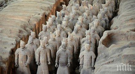 учени разгадаха тайната мистериозната древонокитайска теракотена армия