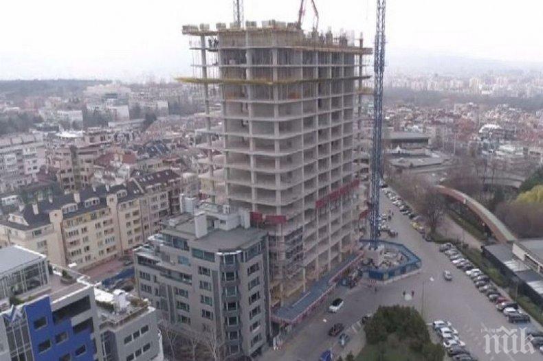 ИЗВЪНРЕДНО В ПИК: Строителството на небостъргача Златен век спира по нареждане на Борисов