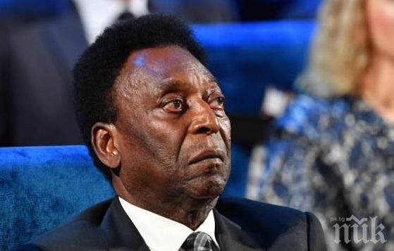 Легендарният Пеле разказа за състоянието си, след като бе приет в болница 