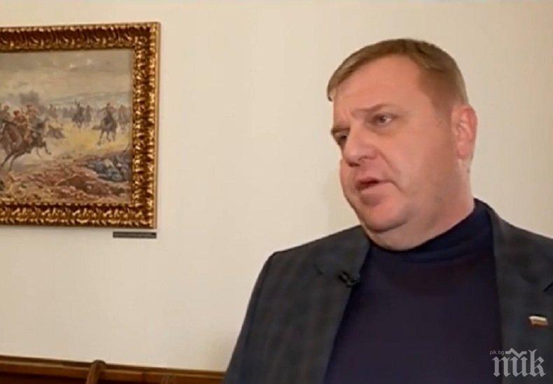 Вицепремиерът Каракачанов: Трябва да се водят преговори с Русия