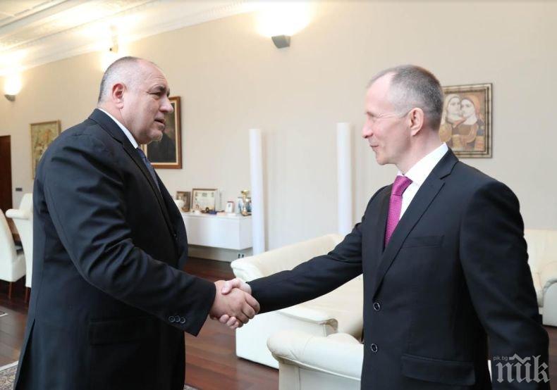 ПЪРВО В ПИК: Борисов се срещна с президента на Европейския съюз по джудо