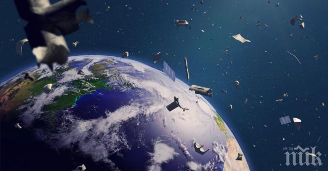Индийски сателит сипе опасен космически боклук 