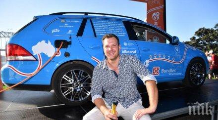 постижение холандец измина 000 години електрически автомобил