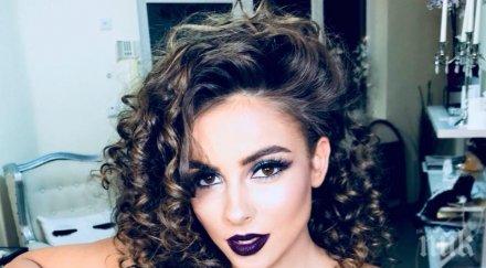 ново амплоа красивата абитуриентка стана репортерка нова телевизия снимки