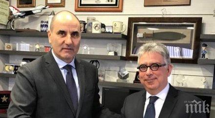 цветанов проведе работна среща посланика белгия