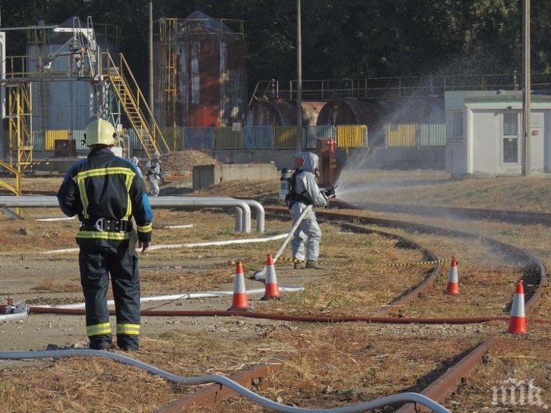 Учение срещу разпространение на оръжия за масово унищожение се проведе у нас
