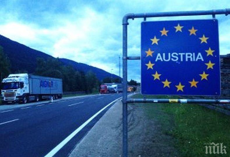Австрия удължи контрола по границите с Унгария и Словения