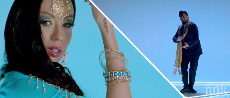 Мира се премени като индийка и с Джошкун заформиха кючек-колаборация с турски диджей (ВИДЕО)