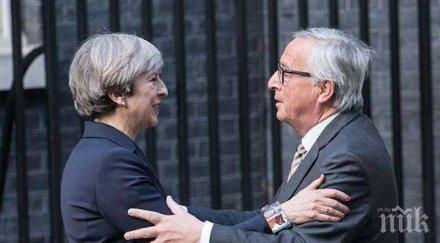 председателят европейската комисия категоричен великобритания напуска октомври точно полунощ