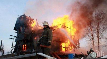 задържаха мъж палежа къща