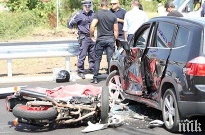 ОТ ПОСЛЕДНИТЕ МИНУТИ: Моторист загина при катастрофа в Русе