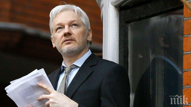 ИЗВЪНРЕДНО: Арестуваха основателя на Уикилийкс Джулиан Асандж (ВИДЕО)