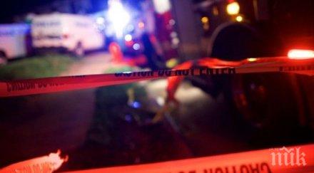 скандал мъж вряза колата група хора