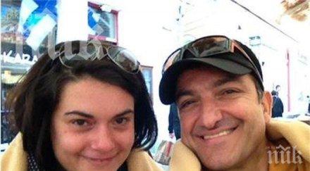 зуека натиска жена кулисите капките снимка