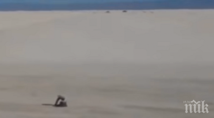 шок снимаха извънземно мексиканската пустиня чихуахуа видео