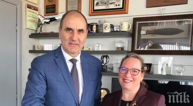 Цветан Цветанов се срещна с посланика на Израел