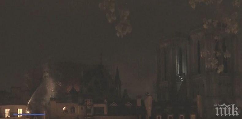 Следствието предполага, че пожарът в катедралата „Нотр Дам” е тръгнал от строително скеле