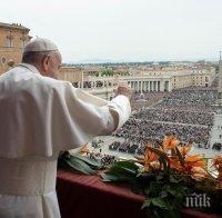 Папа Франциск пак зове за мир в Либия и Сирия