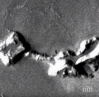 МИСТЕРИЯ: Откриха база на извънземни на Марс (ВИДЕО)