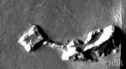 мистерия откриха база извънземни марс видео