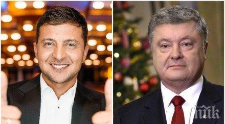 СЪКРУШИТЕЛНА ПОБЕДА: Зеленски е новият президент на Украйна