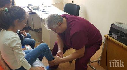 лекари пирогов прегледаха близо 350 деца ямбол лазаровден снимки