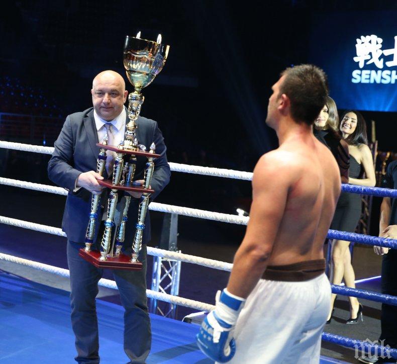 Министър Кралев откри професионалната бойна гала вечер Senshi
