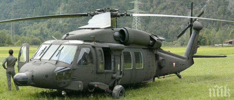 САЩ даряват Блек хоук на албанските ВВС