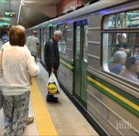 Фандъкова пуска пробно новите метро мотриси