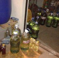 Близо 1000 литра нелегален алкохол иззети в Плевен и Полски Тръмбеш