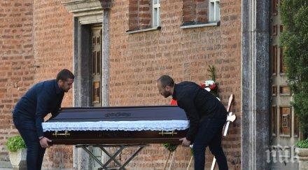 футболната общественост прости легендата краси безински снимки